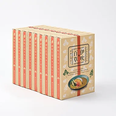 伊吹百草チキンカレー 200g １食入 ｜9箱